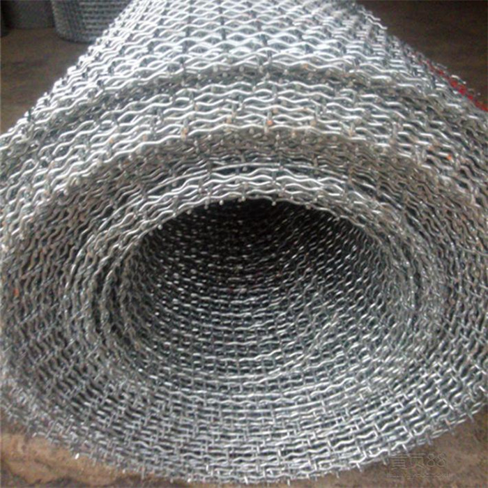 galvanized crimped wire mesh