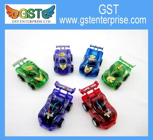 Mini Translucent Pull Back Racing Cars