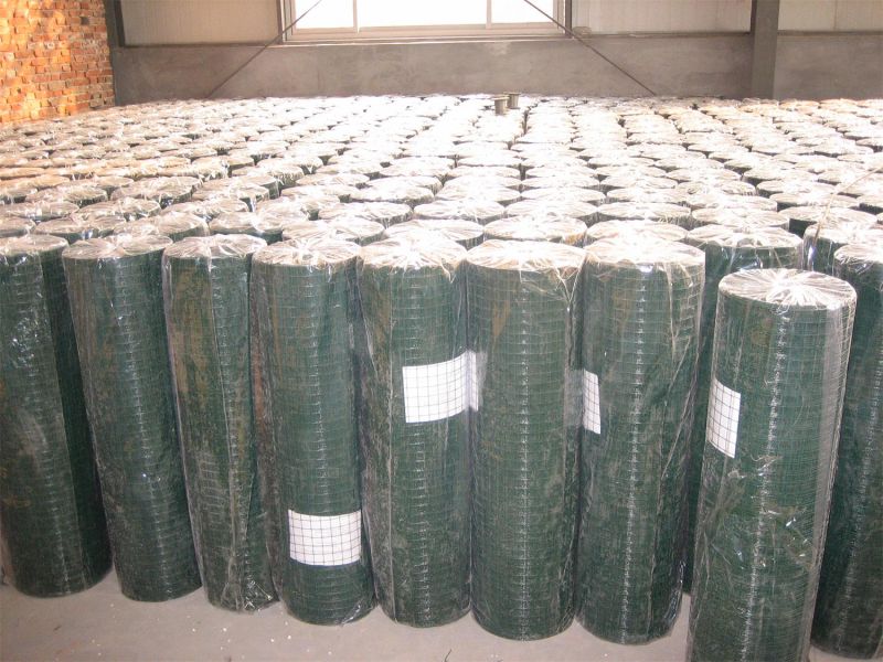 Dark Green PVC Coated Welded Wire Mesh