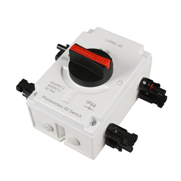 High Quality IP66 32A Solar System Photovoltaic Isolator DC Switch Disconnectors