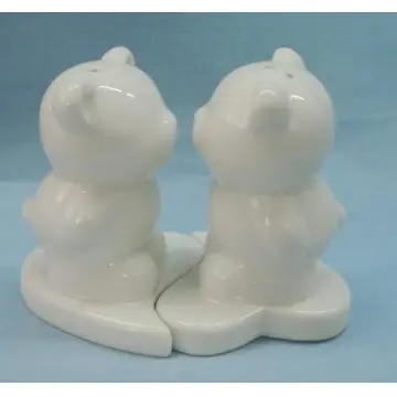 Ceramic Salt Shaker on Bear Design