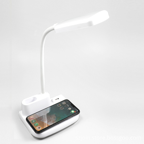Multifunctional Cute Modern LED Desk Lamp with USB Charging - 800mA 5V 3W