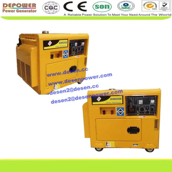 5KW,6KVA 1-phase Silent welding generator