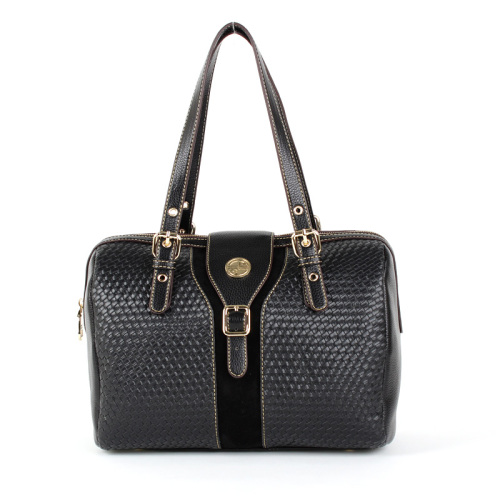 2013 Best Sale Fashionable Woven Pattern Lady PU Shoulder Handbag (C70622A)
