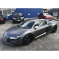 Matte Grey Ice-Chrome Car Vinyl Wraps