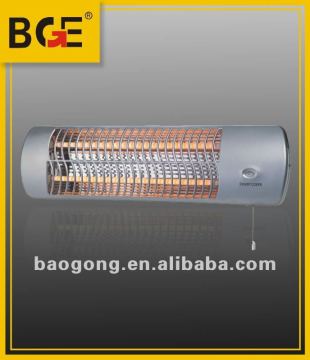 1200W 2 Tüp Duvara Monte Elektrikli Kuvars Isıtıcı