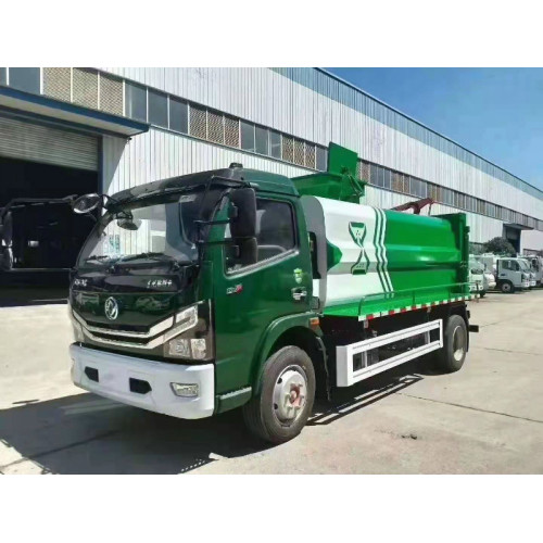 6 cubic dry and wet kitchen garbage truck