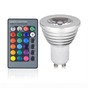 Hot Selling RGB Color Changing LED Spot Light with Remote Control