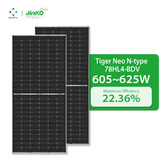 Jinko Solar Modules: High-Power Bifacial Panels in Various Watts (605W, 610W, 615W, 620W, 625W) for Residential Use