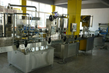 Automatic filling production line