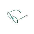 Fashionable Oversized Square Black Blue Light Glasses