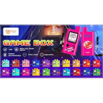 Randm Game Box 5200 Puffs verfügbarer Großhandelspreis