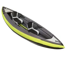 Inflatable Kayak Available To Order 2 Seats Green Inflatable Kayak For Water Recreation