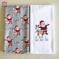 Christmas series printed cotton towels