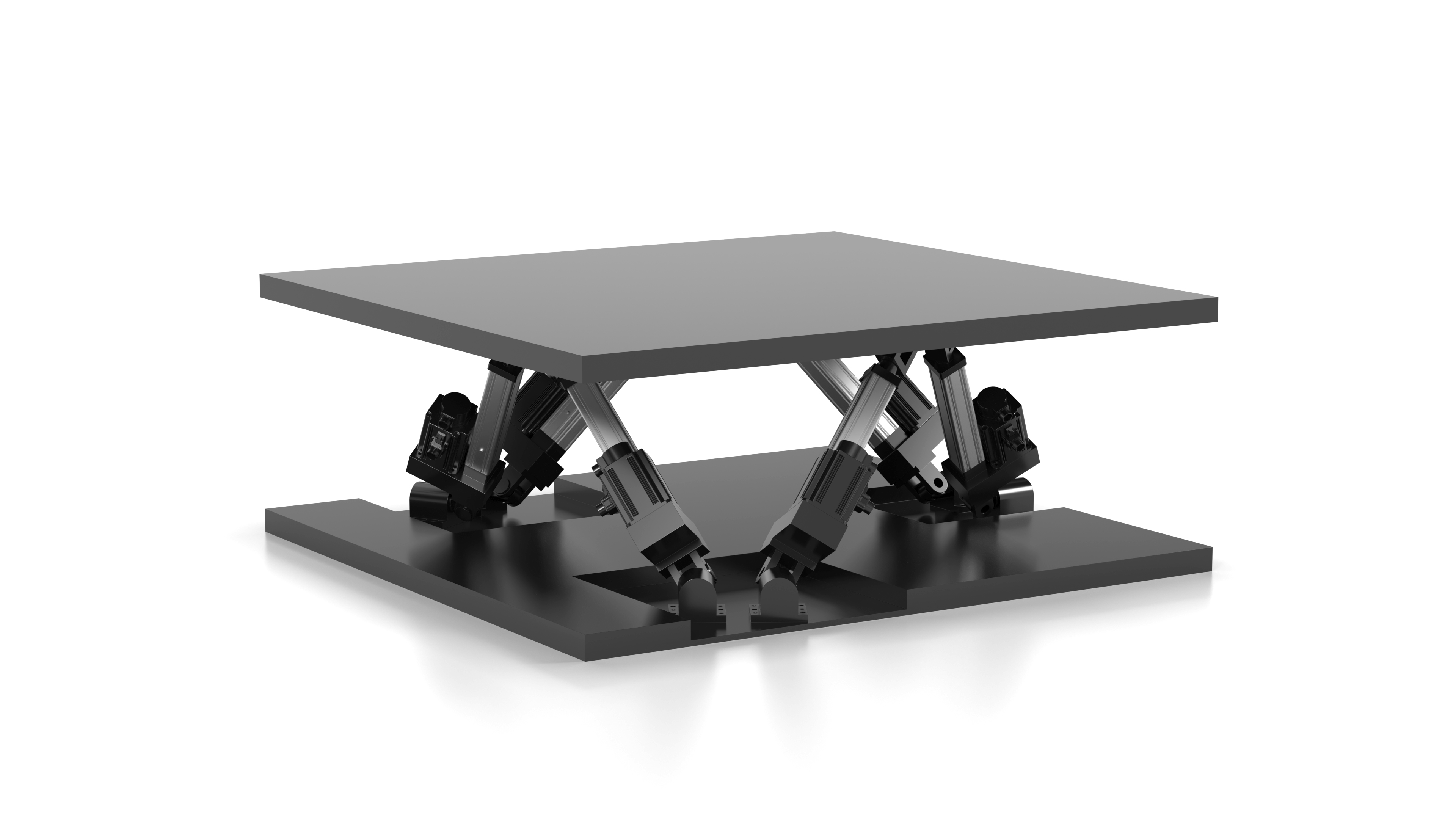 Tilting Six Degrees Of Freedom Swing Test Bench