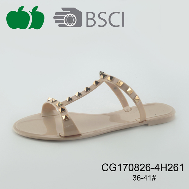 Best Selling New Style Pvc Lady Summer Slippers