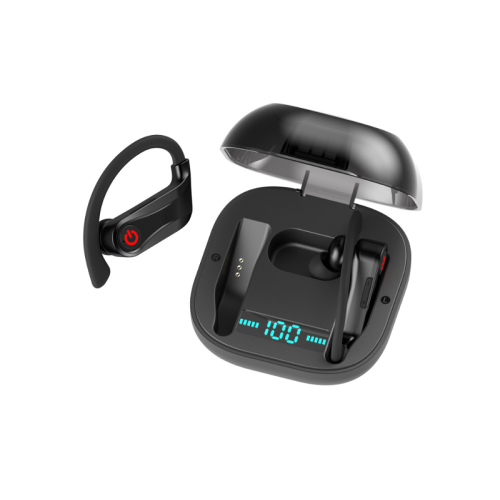 IPX5 Bluetooth V5.0 TWS hörlurar med öronkrok