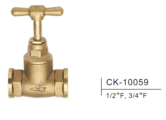 STOP VALVE CK-10059 1/2 "F, 3/4" F