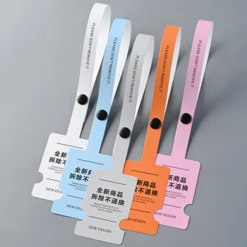 Best Quality Customized Clothing with Detachable Buckle Tags