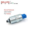 Válvula solenoide de 12 V Stop 413405A1 para Perkins