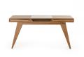 Meja komputer Nova Mid-Century Walnut