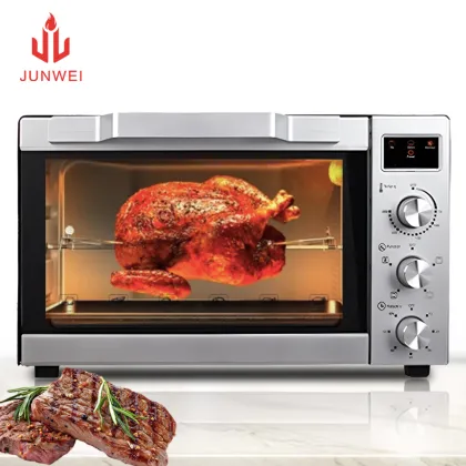 Junwei compact kitchen appliance electric oven for baking multifunctional Stainless Steel electric home oven machine