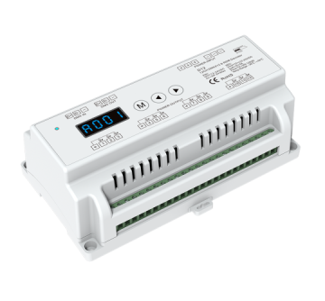 Skydance LED Controller D12: 12 Channels DMX512 RDM Decoder with PWM Frequency Options