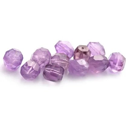 Wholesale Natural Amethyst Crystal Semi finished products