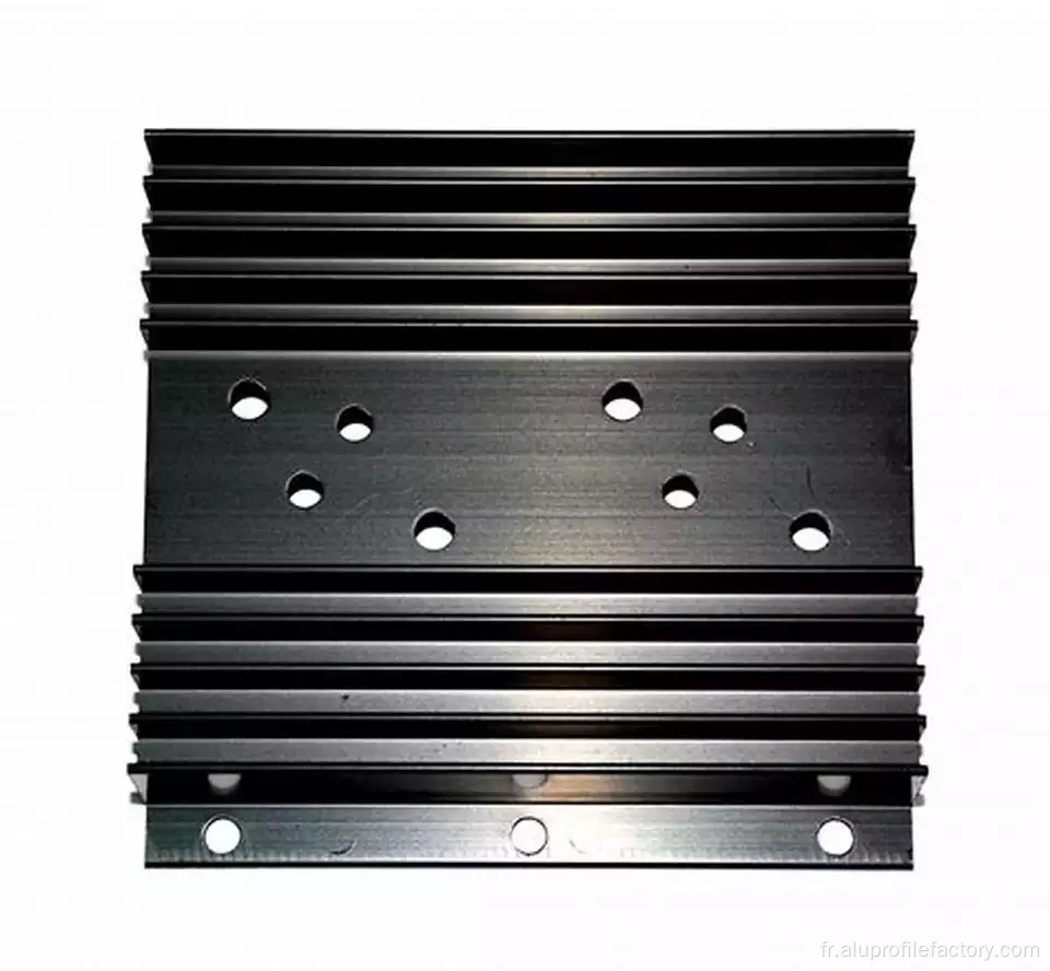 Radiateur en aluminium pour les machines de construction