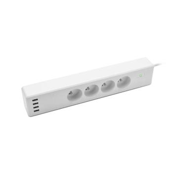 New Arrival Smart Plug ZLD-44FR-W Connect Wifi Work with Amazon Alexa Echo, Google Home And Independently Control Socket