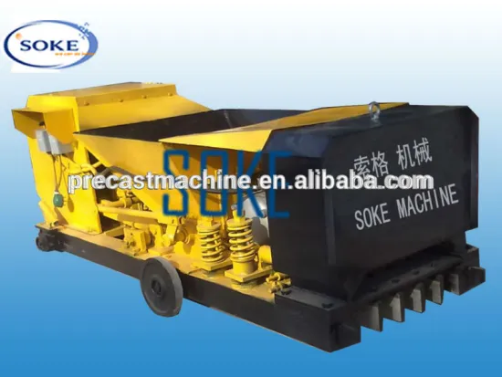 concrete precast hollow pillar beam machine for prefab house