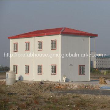 China low cost two-story prefabricated house