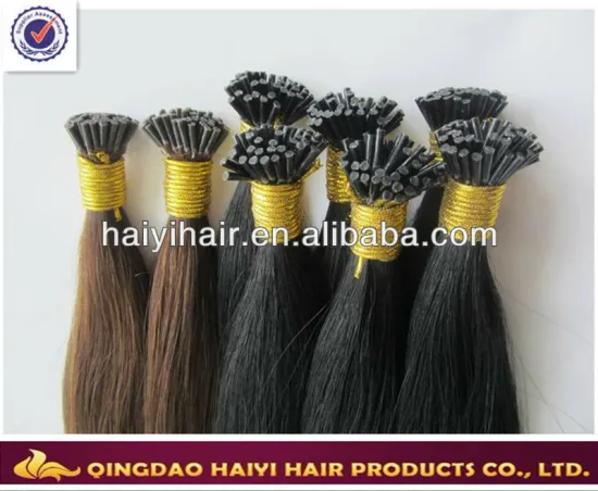 100% Keratin Remy Tip Hair Extensions Small I Tips