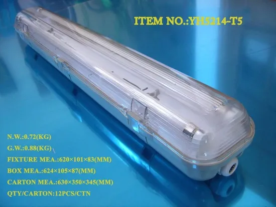 2x14w waterproof light fixtures IP65