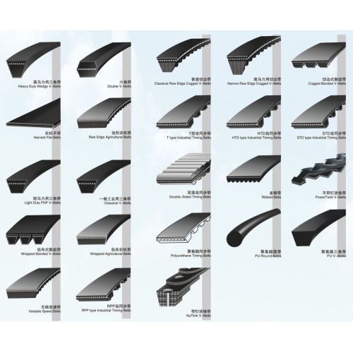 Double Side Cogged V Belts Rubber Belt