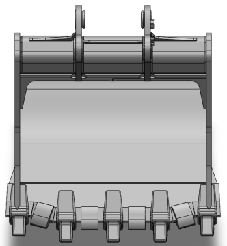 Guo Run 95T 6.2m³ Mining bucket
