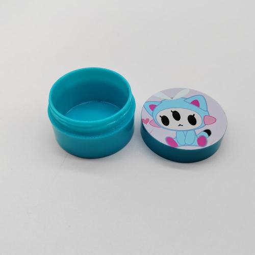 Plastic Lovely Cute Lip Scrub Jar Container