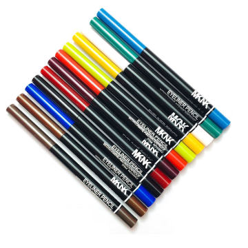High Quality Colorful Waterproof Eyeliner Set - 12 Colors/Rainbow Neon