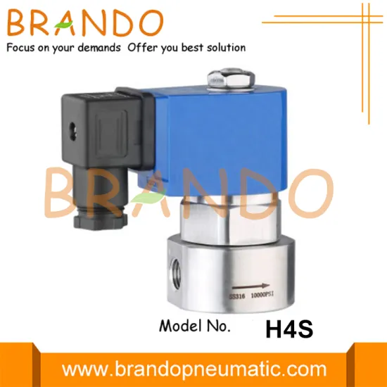 700 bar High Pressure Solenoid Valve 1/8'' 1/4''