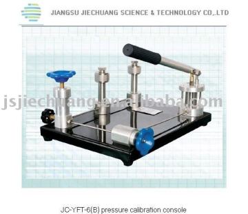 pressure calibration console