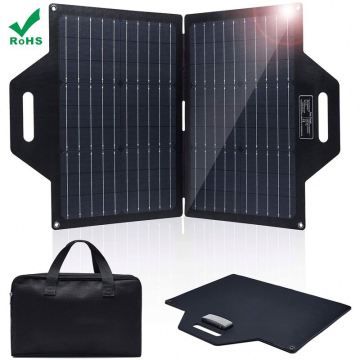Factory Direct 60W 18V Solar Panel - Portable Foldable Solar Charger for Camping and RV