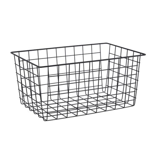 China metal wire mesh baskets iron laundry storage baskets Supplier