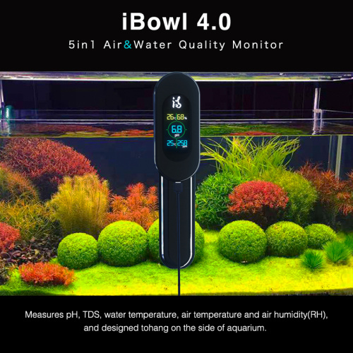 Medidor digital de pH tds sensor de temperatura da água para aquário