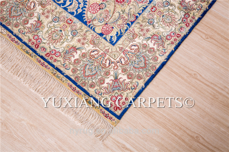 handmade Persian silk carpet rugs