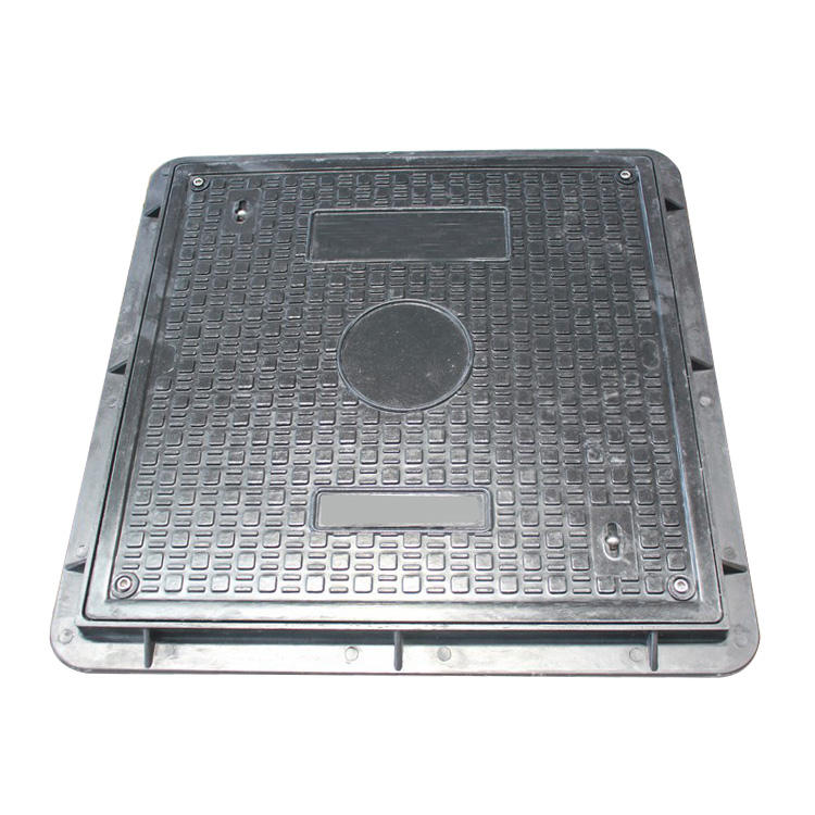 High quality sealed cast iron square manhole cover