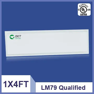 1*4FT 40W LM79 qualified white trim 5 yeas warranty LED flat panel