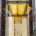 Elevador de pasajeros de grabado de titanio de lujo