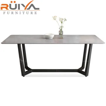 Modern Black Leg Dining Table and Chairs - Scandinavian Design