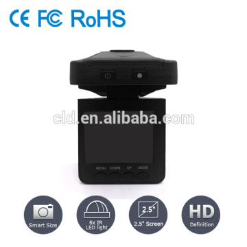 Popular H.264 2.5"Screen 120 Degree Night Vision 1920*1080P hidden car camera