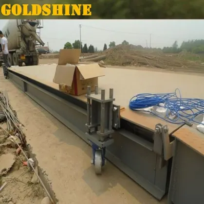 3x6m Electronic Truck Weigh Scale - Mobile Weighbridge for Art Trucks